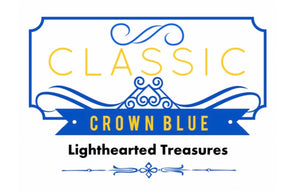 Classic Crown Blue- Lighthearted Treasures
