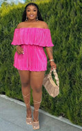 Off Shoulder Romper