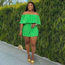 Load image into Gallery viewer, Off Shoulder Romper
