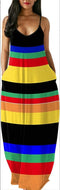 Multicolor Maxi Dress