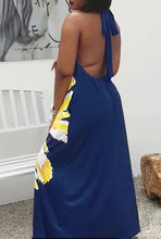Load image into Gallery viewer, Floral Halter Dress
