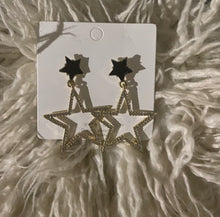 Load image into Gallery viewer, Rhinestone Star Earrings 
