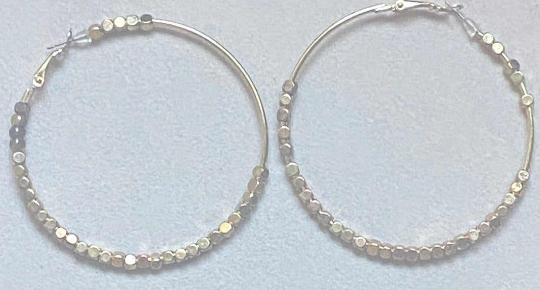 Large Gold Hoop Earrings