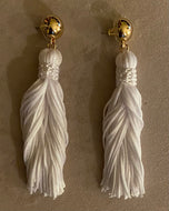 Tassel Decor Drop Earrings