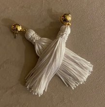 Load image into Gallery viewer, Tassel Decor Drop Earrings
