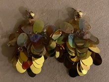 Load image into Gallery viewer, Gold Mosaic Earrings
