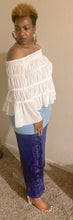 Load image into Gallery viewer, Patchwork Plus Size Long Skirt
