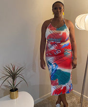 Load image into Gallery viewer, Print Sheath Dress
