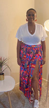 Load image into Gallery viewer, Long  African Print Skirt
