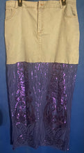 Load image into Gallery viewer, Patchwork Plus Size Long Skirt

