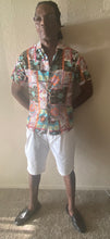 Load image into Gallery viewer, Beach Print Short Sleeve Men&#39;s Shirt
