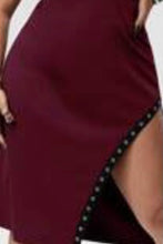 Load image into Gallery viewer, Eyelet Slit Skirt
