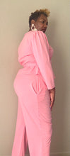 Load image into Gallery viewer, Tie Wrap Solid Color 2 Piece Pants Outfit
