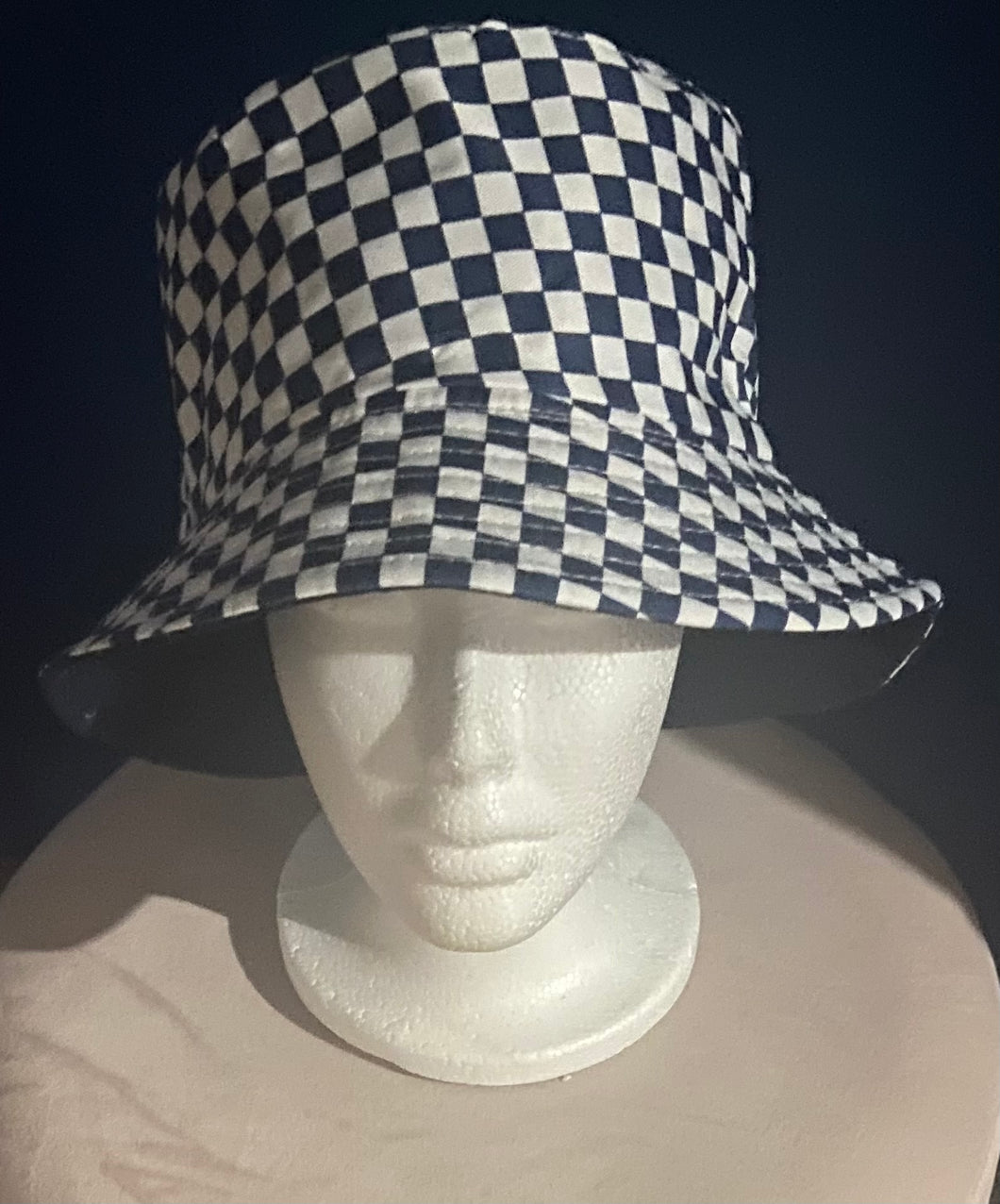 Men's Checkered Bucket Hat