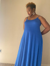 Load image into Gallery viewer, Solid Color Spaghetti Strap Maxi Dress
