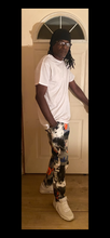 Load image into Gallery viewer, Graffiti Printed Chic Jeans for Men-Size 33
