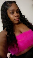 Faux Feather Strapless Tank Top