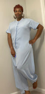 Loose short sleeve jumpsuit
