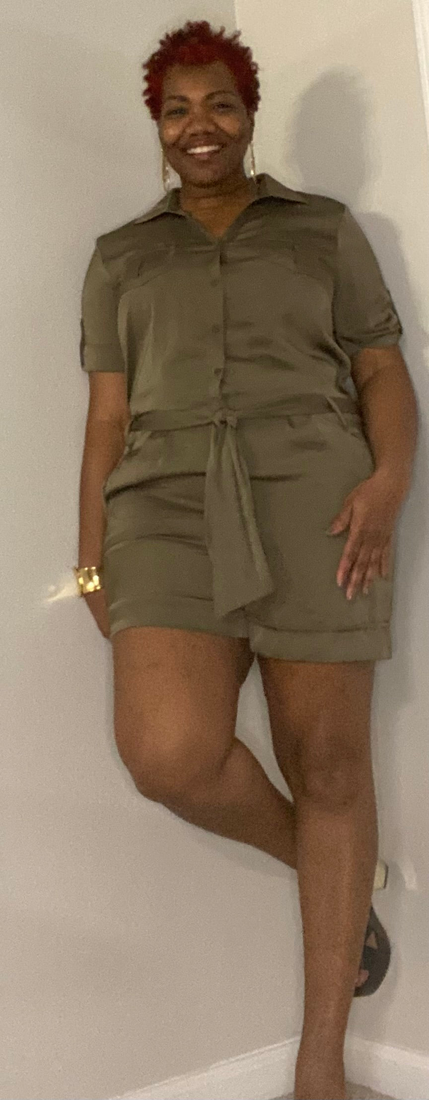 Silk Romper 