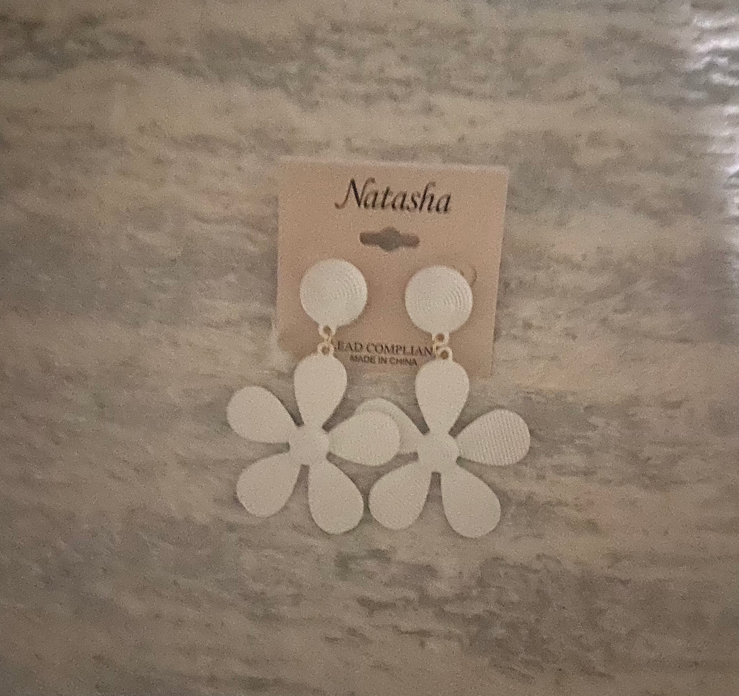 Drop Flower Earrings