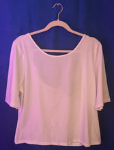 Load image into Gallery viewer, Tie Back Scoop Neck Blouse
