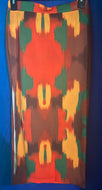 Color Block African Skirt