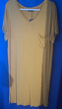Load image into Gallery viewer, Yellow T Shirt Dress
