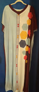 Long Color Block  Maxi Dress