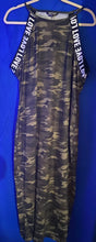 Load image into Gallery viewer, Letter Camo Halter Dress
