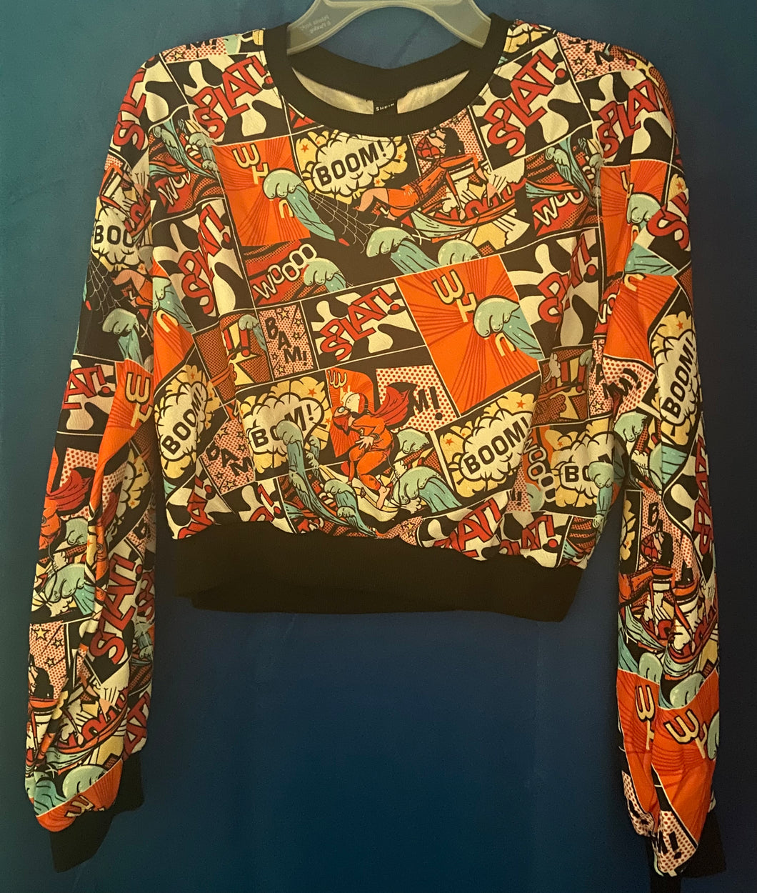 Active Wear Pop Art sweatshirt