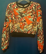 Active Wear Pop Art sweatshirt