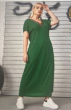 Load image into Gallery viewer, Tape Trim Maxi Summer Dress
