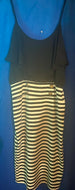 Sheer Striped Dress