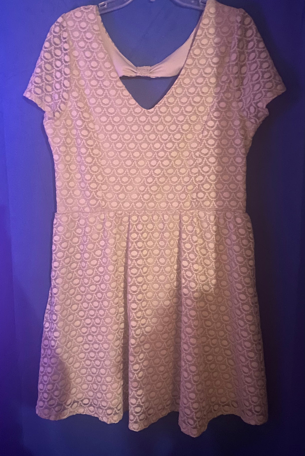 Lace Mini Baby Doll Dress