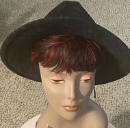 Fedora Hat With Leopard Print