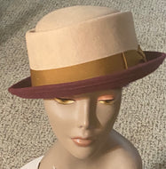 Unisex Flat Top Fedora Hat