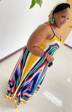 Load image into Gallery viewer, Geometric Maxi Dress
