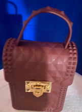 Load image into Gallery viewer, PVC Crossbody Purse With Chain
