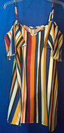 Striped Color Block Dress