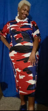 Load image into Gallery viewer, V-Collar Knot Sleeve Skirt &amp; Top Set
