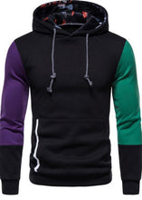 Load image into Gallery viewer, Men Long Sleeve Contrast Sweatshirt
