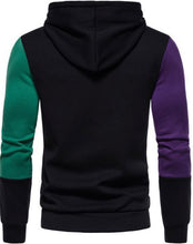 Load image into Gallery viewer, Men Long Sleeve Contrast Sweatshirt
