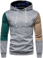 Men Long Sleeve Contrast Sweatshirt