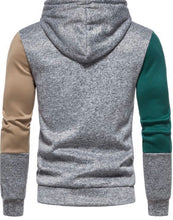 Load image into Gallery viewer, Men Long Sleeve Contrast Sweatshirt
