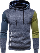 Load image into Gallery viewer, Men Long Sleeve Contrast Sweatshirt
