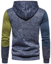 Load image into Gallery viewer, Men Long Sleeve Contrast Sweatshirt
