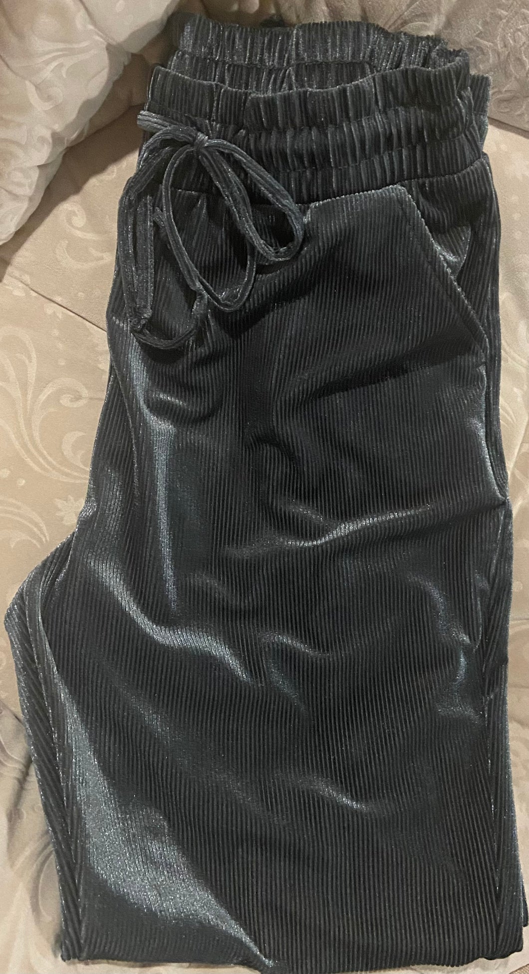 Girls Soft Velour Joggers