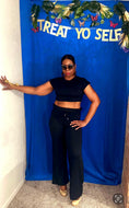 Pant Set with ruffle waist
